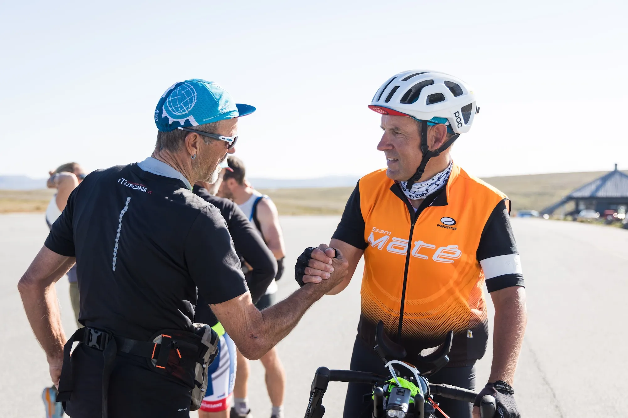 Rider’s focus: Daniele Migliori. The longer distance on the Bike Adventure Series Board Image